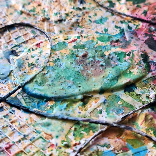 Mixed media kunst lose - media, "lose