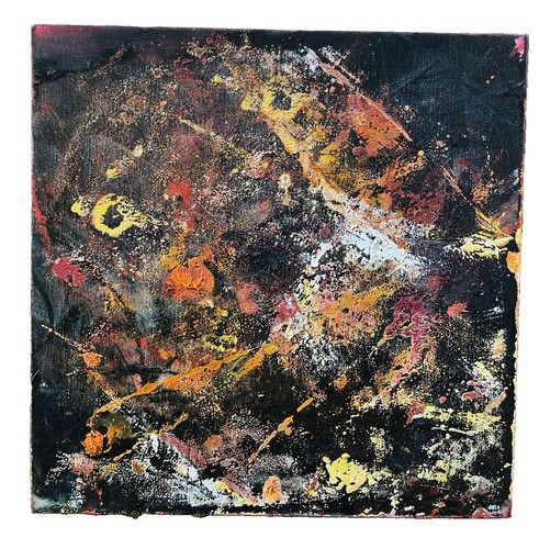 Abstrakt braun gelb - abstrakt, 2