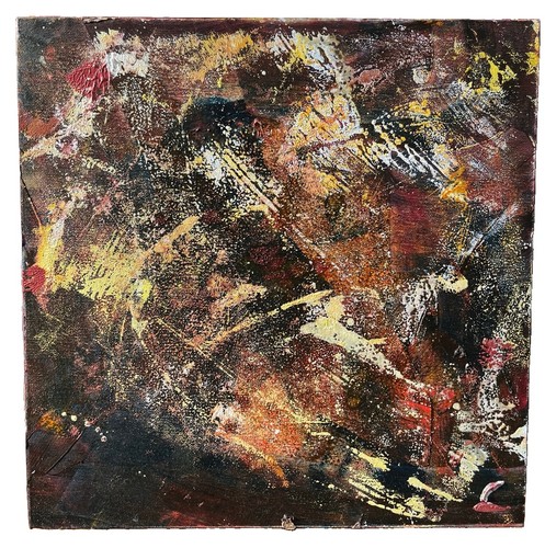 Abstrakt braun gelb - abstrakt, 1