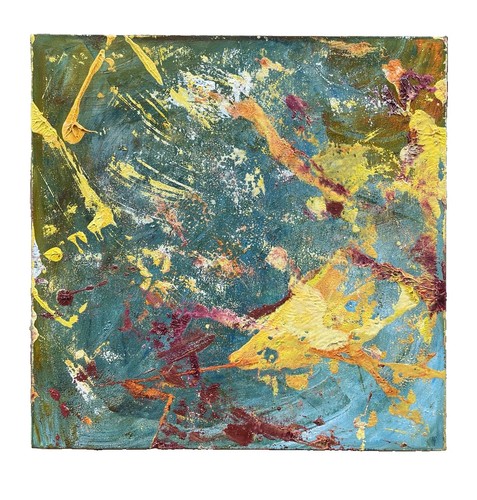 Abstrakt grün blau2 - grün,
