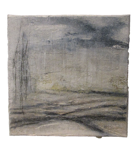 Abstrakt grau2 mixedmedia - abstrakt,