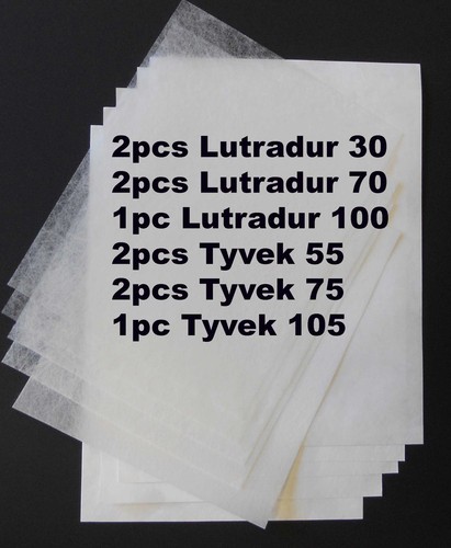 Tyvek lutradur mischpaket - tyvek, &