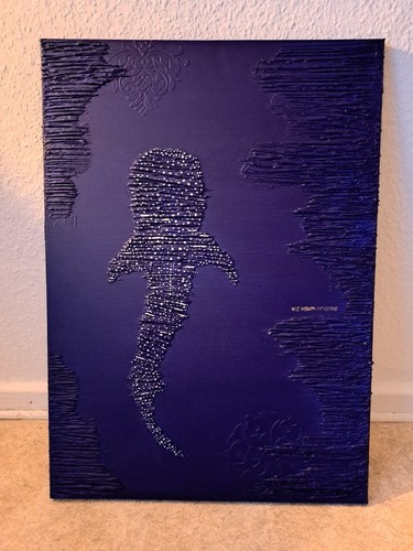 Walhai kunstwerk mixed media - kunstwerk,