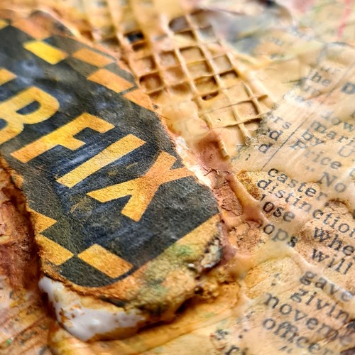Mixed media kunst - mixed,