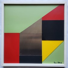 Relief Collage Konkrete Kunst