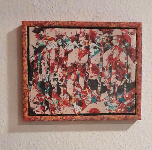 Mixed media kunst - media, kunst,