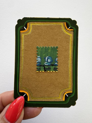 Aceo original collage - aceo, |