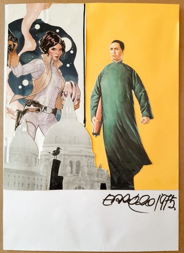 Original collage von erro - original,