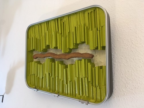 Wandobjekt relief unikat - wandobjekt,,