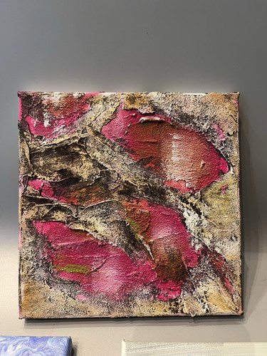 Abstrakt pink2 mixedmedia - abstrakt,