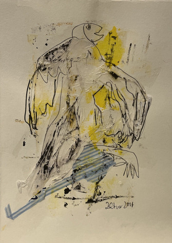 Collage phoenix vogel - phoenix,