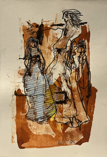 Collage tanz frauen - collage,