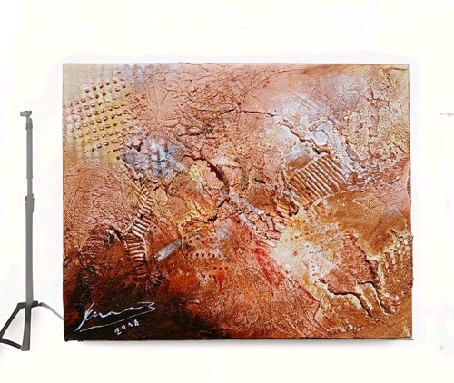 Original acrylbild braune - original,