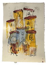 Collage Stadt Italien