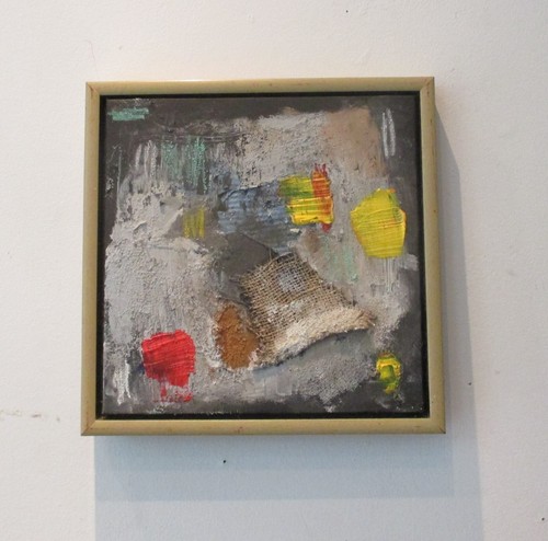 Abstrakt mixedmedia acryl - abstrakt,