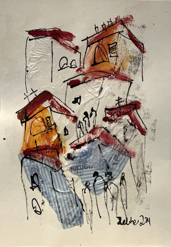 Collage stadt italien - stadt,